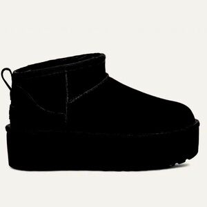UGG ultra mini platform: BLACK size 10.
